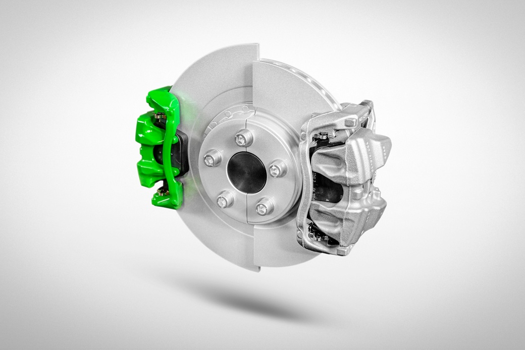 Green Electric Caliper: Designed for electric cars and optimally tailored to the requirements of modular vehicle platforms